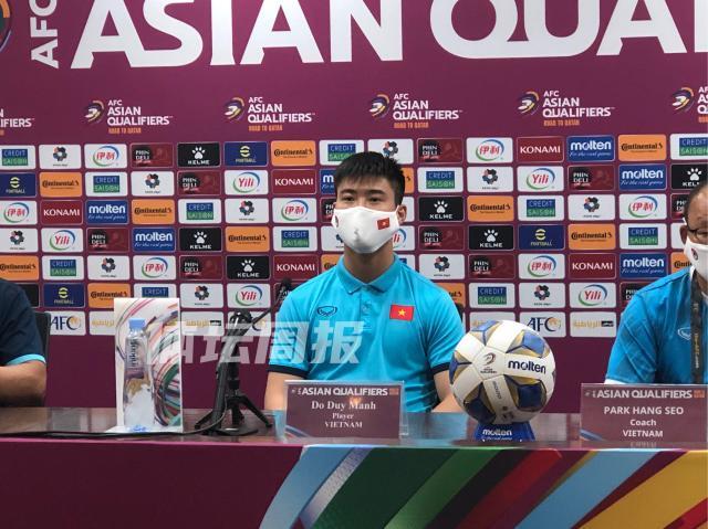 杜维孟:希望重现2018年U23亚锦赛决赛后那一幕